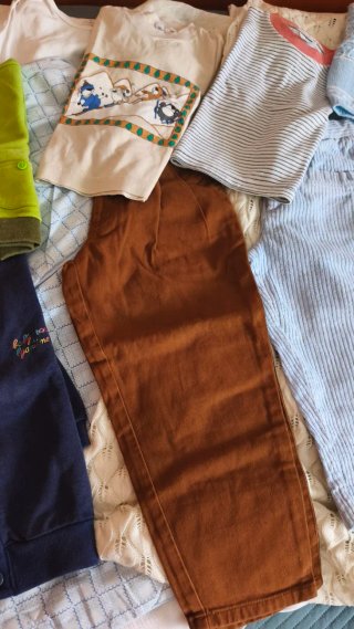 Lote de ropa para bebé