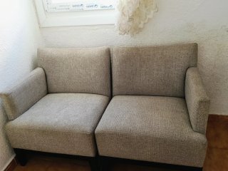 Sofá Beige 4 Plazas - 2 Módulos