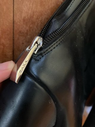 Botines Zara de Piel Negros