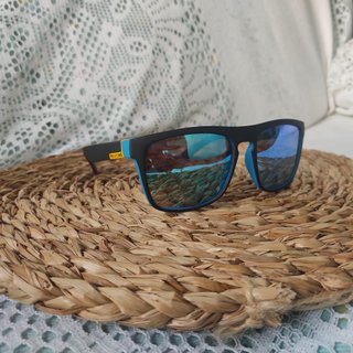Gafas de Sol Polarizadas Negras y Azules
