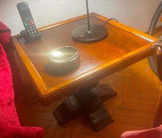 Mesa auxiliar madera 50x50