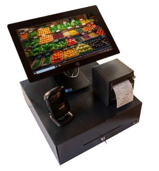 TPV HP: 2 pantallas, 8GB RAM, SSD 120GB