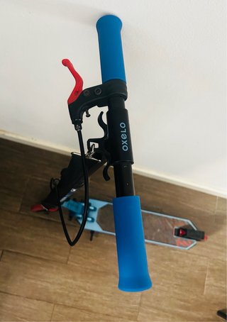 Patinete Azul Plegable