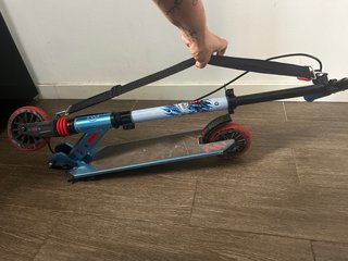 Patinete Azul Plegable