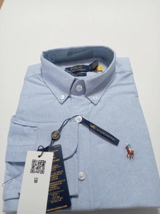 Camicia Ralph Lauren Blu Chiaro Taglia M