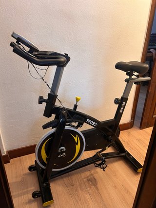 HOMCOM Bicicleta Estática de Fitness con pantalla
