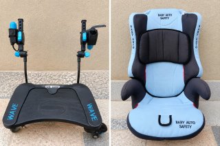 Patinete Be Cool WAVE + Silla Auto