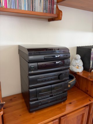 Sistema audio Sony LBT-N200 + Giradischi