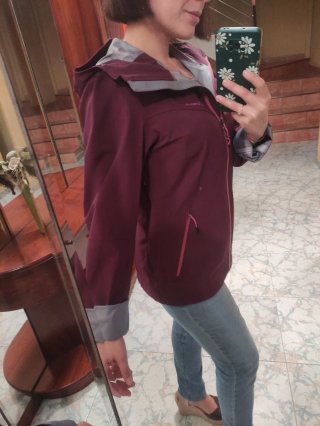 Cortavientos Quechua S Lila