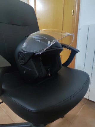 Casco Jet LS2 Negro Mate
