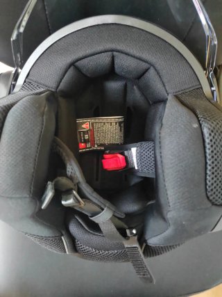 Casco Jet LS2 Negro Mate