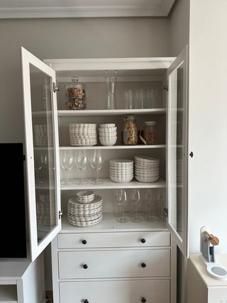 Vitrina IKEA HEMNES blanca