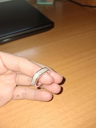 Anillo Swarovski Plateado