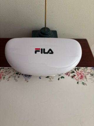 Funda para gafas Fila blanca