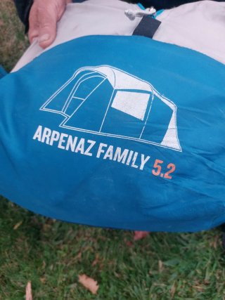 Tienda de campaña Quechua Arpenaz Family 5.2