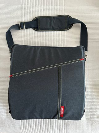 Trona portátil Tuc-Tuc tela vaquera