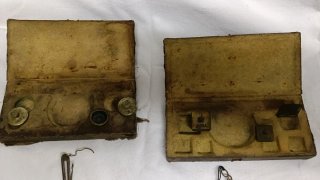 Set de 2 Balanzas de Precisión Antiguas