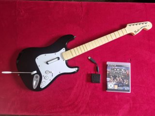 Guitarra Rock Band Fender para PS3