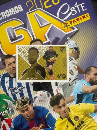 Cromo Extra Sticker Jan Oblak Panini