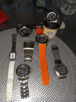 Lote de 7 Relojes Casio y Radia