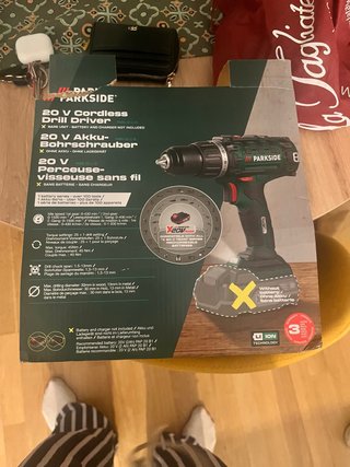 Atornilladora Inalámbrica Parkside 20V
