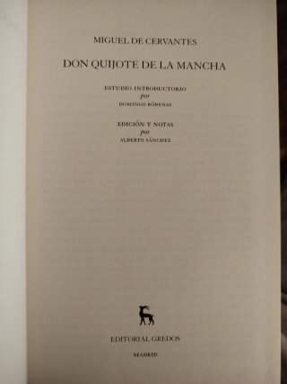 Don Quijote de la Mancha