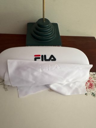 Funda Gafas Fila Blanca + Gamuza