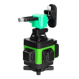 NIVEL LASER VERDE 360° 16 LINEAS 2 BATERÍAS NUEVO