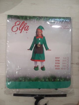 Disfraz Elfa Talla 10-12 anos