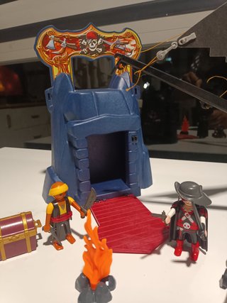 Playmobil Lote pirata Barco + Cofre Ref. 5238+4476