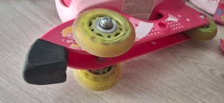 Patines Infantiles Oxelo Rosas con Protecciones