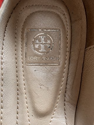 Zapatos Tory Burch Reva Piel Roja T38