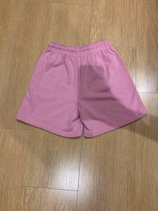 Pantalones cortos chándal rosas