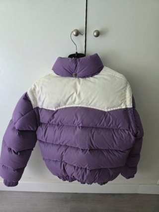 Plumas Verlac Morado y Blanco