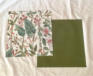 Set de 5 Retales de Papel Pintado
