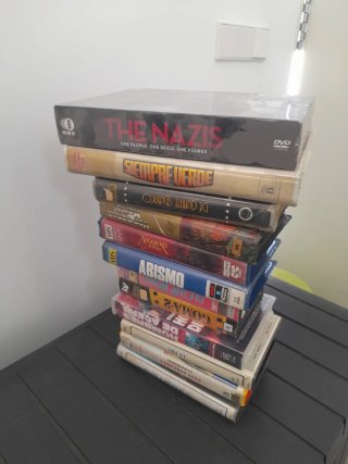Lote Películas VHS, Beta y DVD