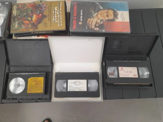 Lote Películas VHS, Beta y DVD