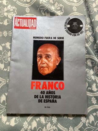 La actualidad Franco 40 años de historia y Vinilo
