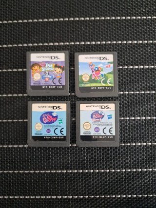 Lote 4 Juegos Nintendo DS: Dora, Littlest Pet Shop