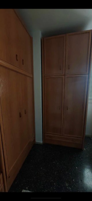 Mueble con 2 camas abatibles y armario