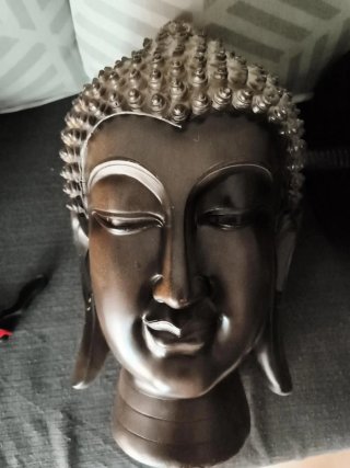 Figura decorativa buda indu