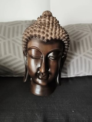 Figura decorativa buda indu