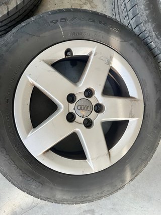 Juego llantas Audi A3 5x100 15