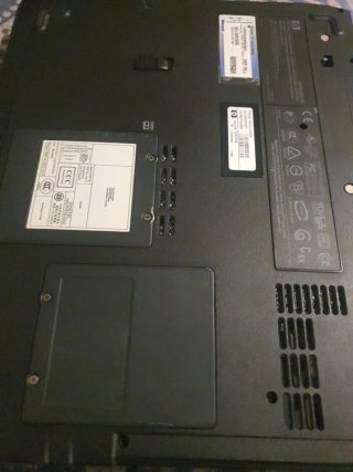 Ordenador portátil HP antiguo