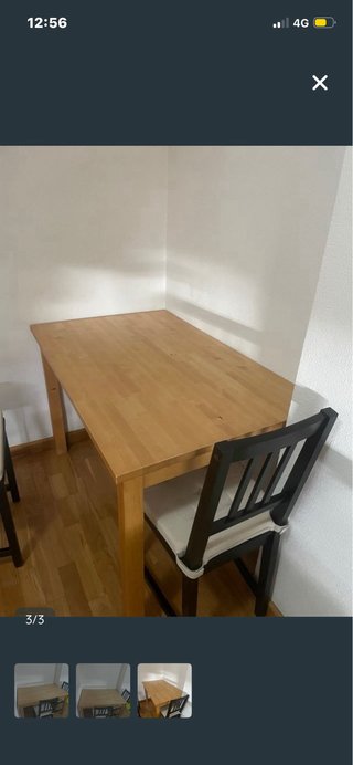 Mesa madera ikea