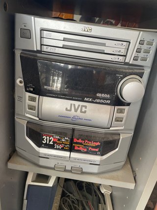 Mini cadena JVC MX-J850R Plata