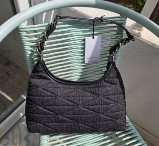 Bolso denim negro Pedro del Hierro