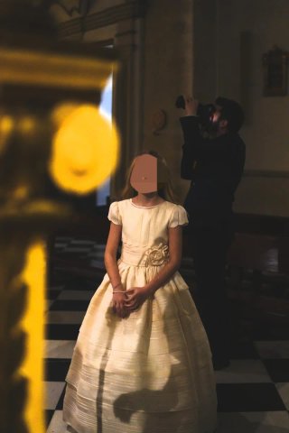 Vestido de Comunión de Hannibal Laguna