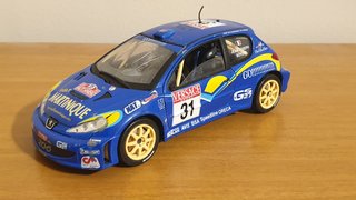 Modellino PEUGEOT 206 WRC Solido scala 1/18