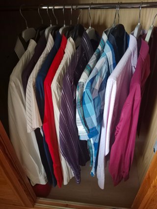 CAMISAS DE HOMBRE SIN USO